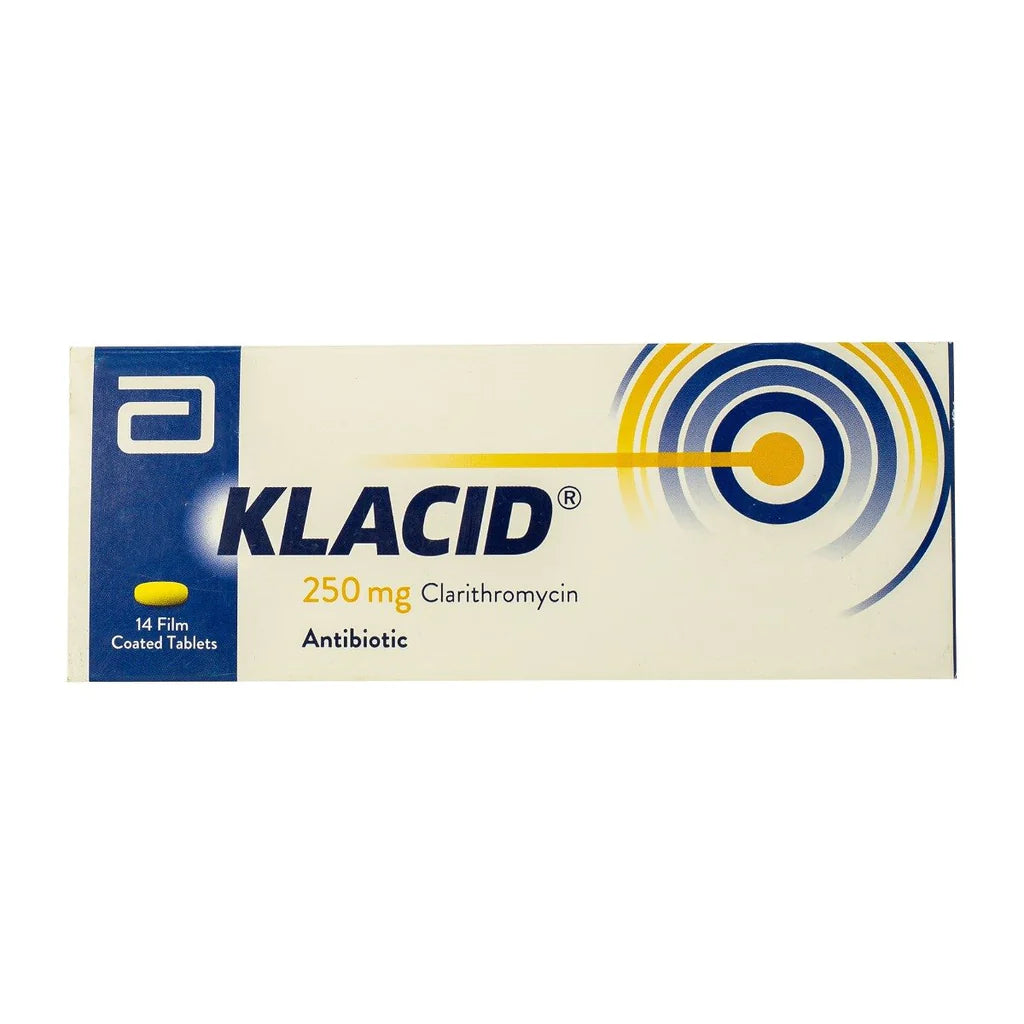 Klacid 250mg Film Tablets 14'S