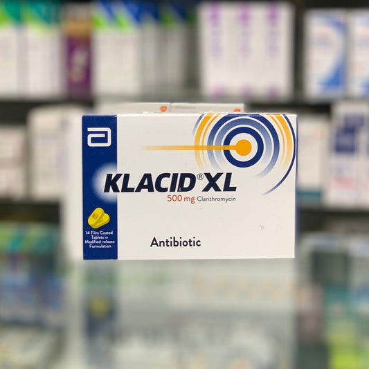 Klacid Xl 500mg Modified Release Tablets 14'S