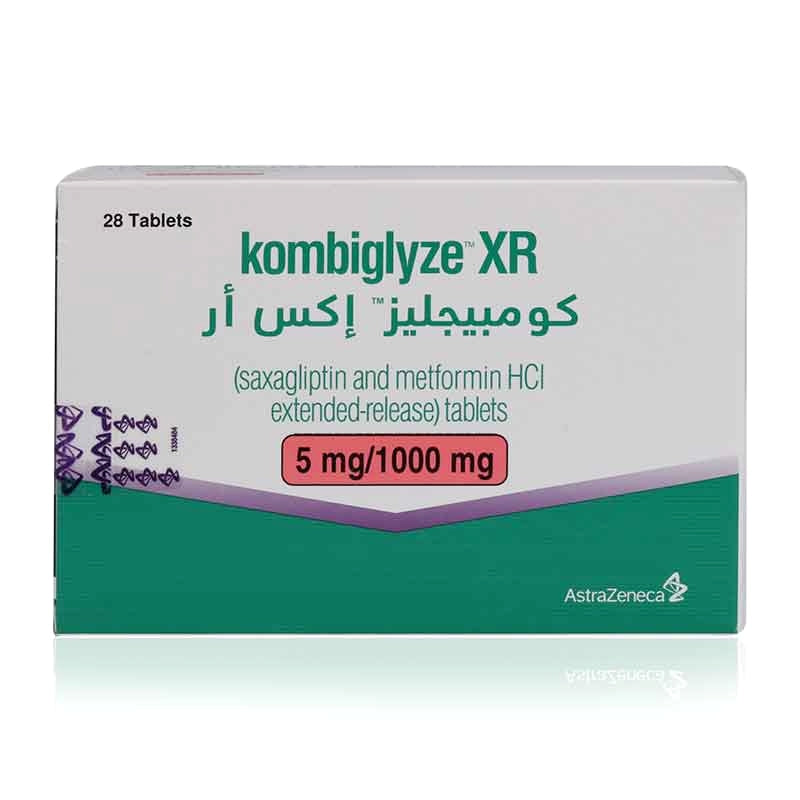 Kombiglyze Xr 5mg/500mg Tablets 28'S