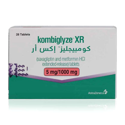 Kombiglyze Xr 5mg/500mg Tablets 28'S