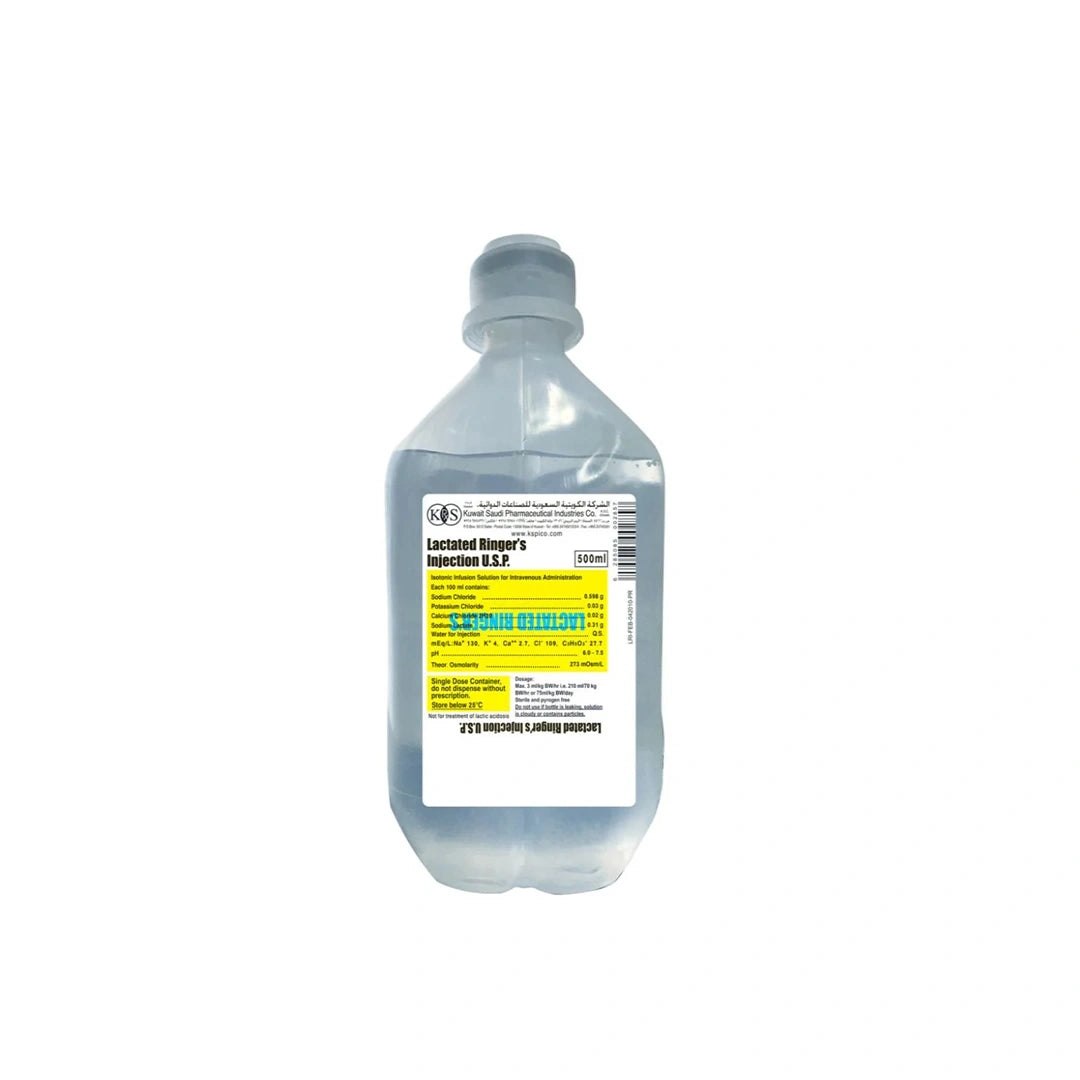 Ksp Lactated Ringer'S Injection 500ml