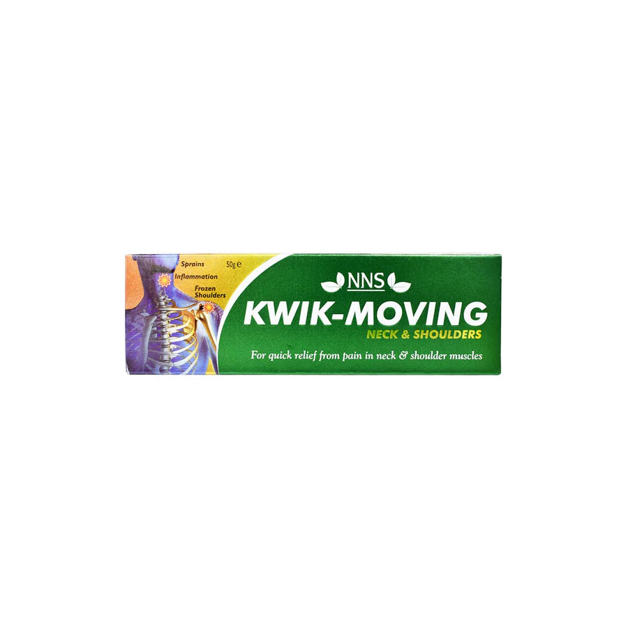 KWIK MOVING NECK & SHOULDERS GEL 50GM