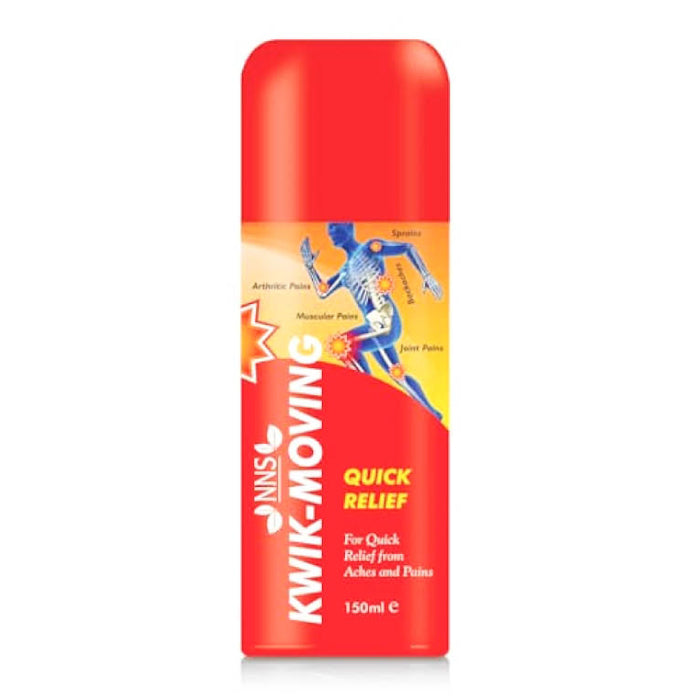 Kwik Moving Pain Relief Spray 150ml