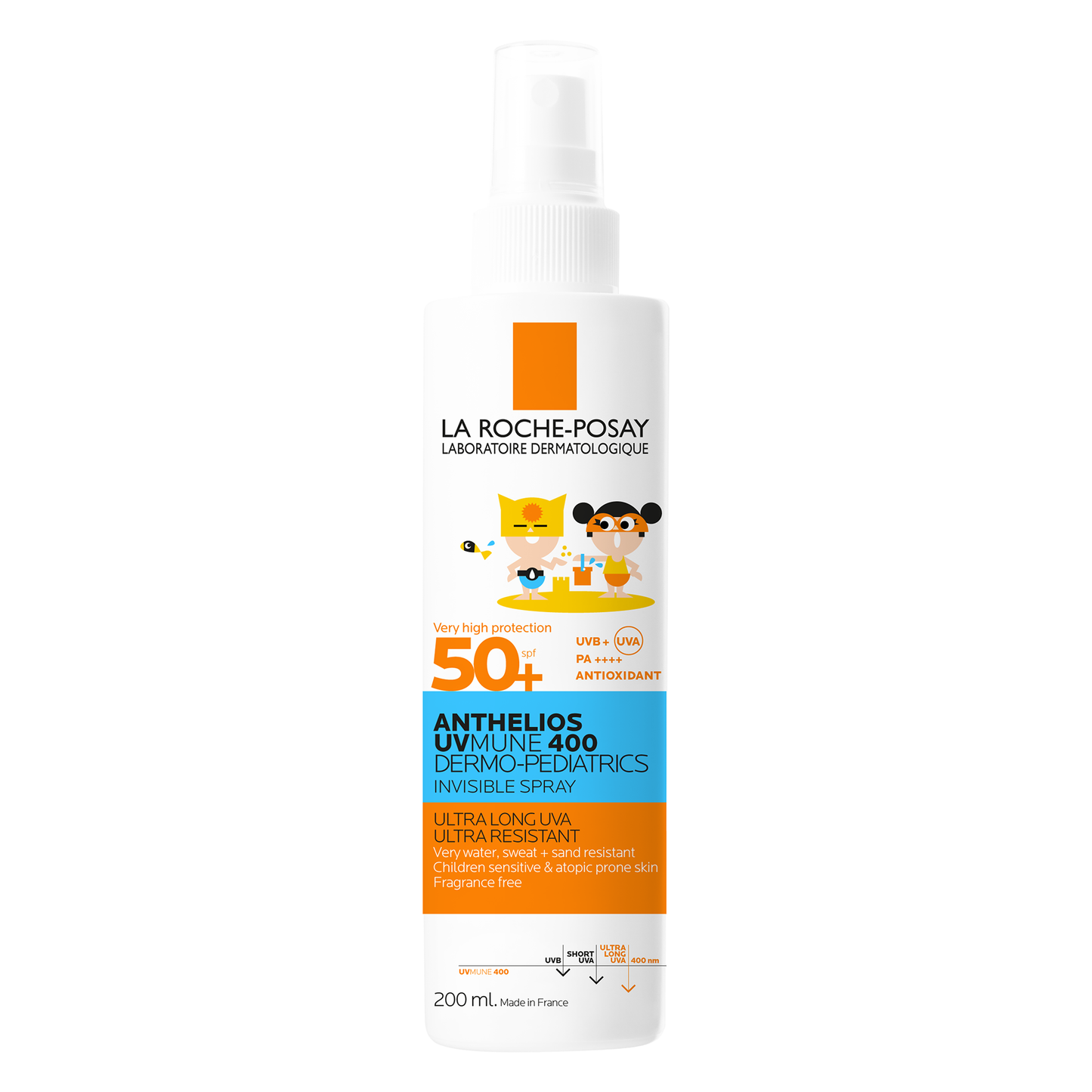 La Roche Posay Anthelios Uvmune 400 Dermo-Pediatrics Invisible Spray Spf50+  200ml