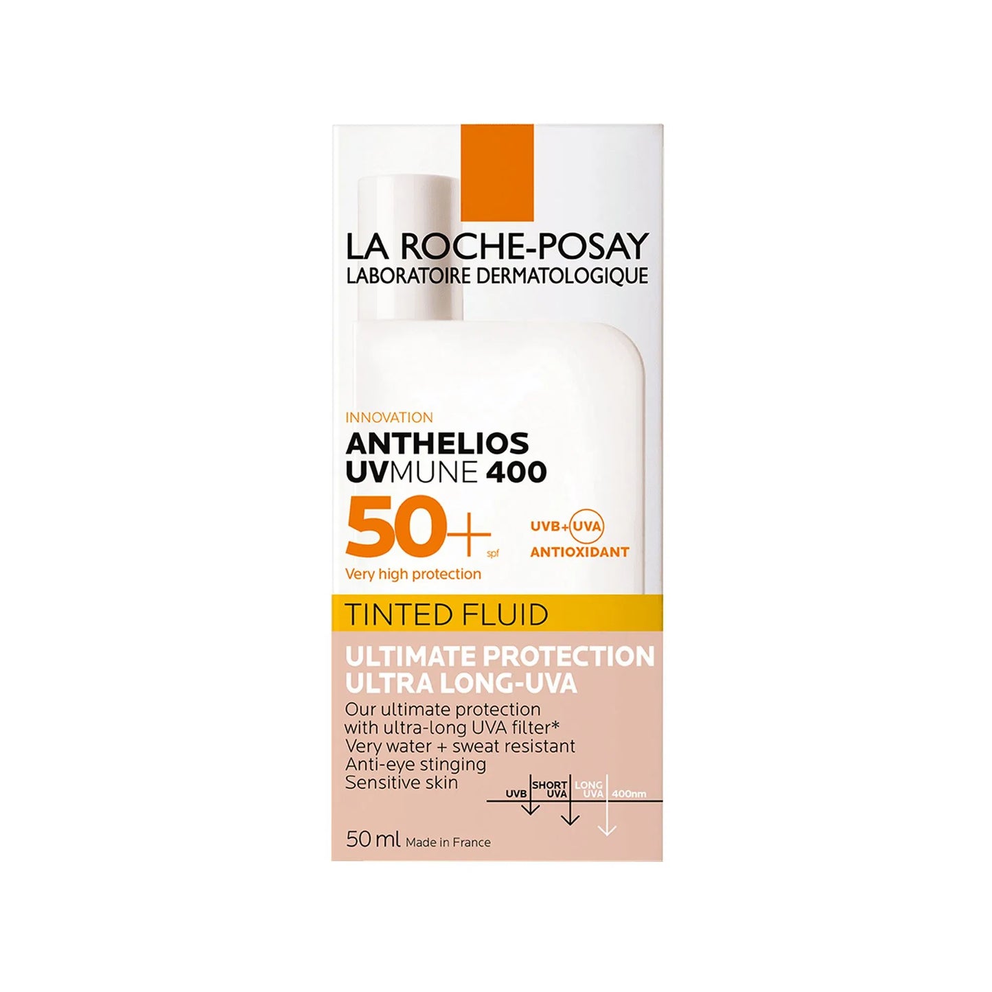 La Roche Posay Anthelios Uvmune 400 Spf50+ Tinted Fluid 50ml