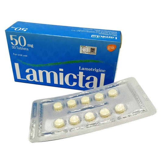 Lamictal Tablets 50mg 30'S