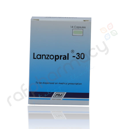 Lanzopral 30Mg Capsules 14'S