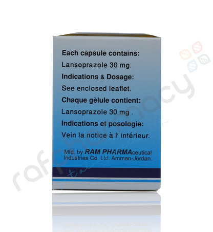 Lanzopral 30Mg Capsules 14'S