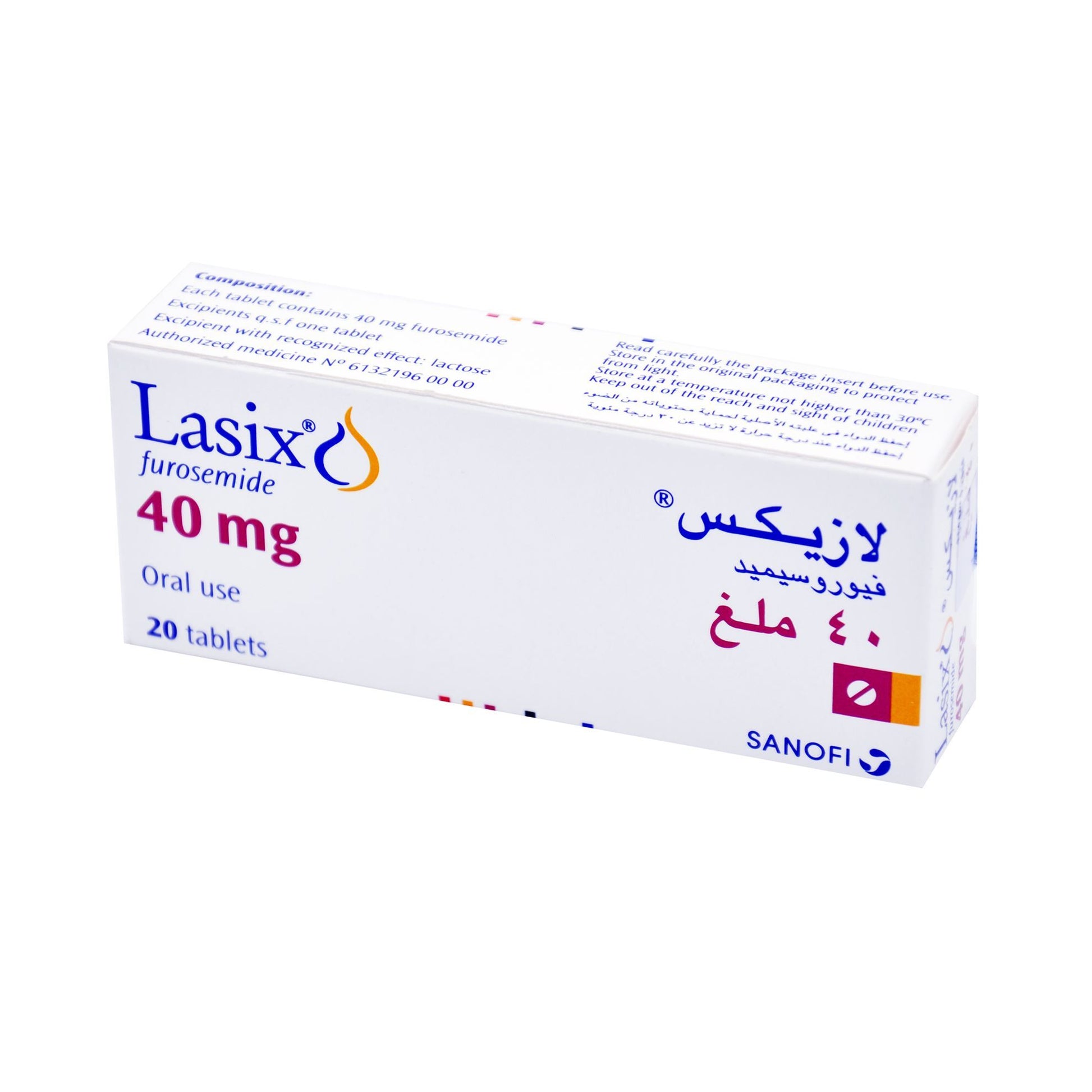 Lasix 40mg Tablets 20'S