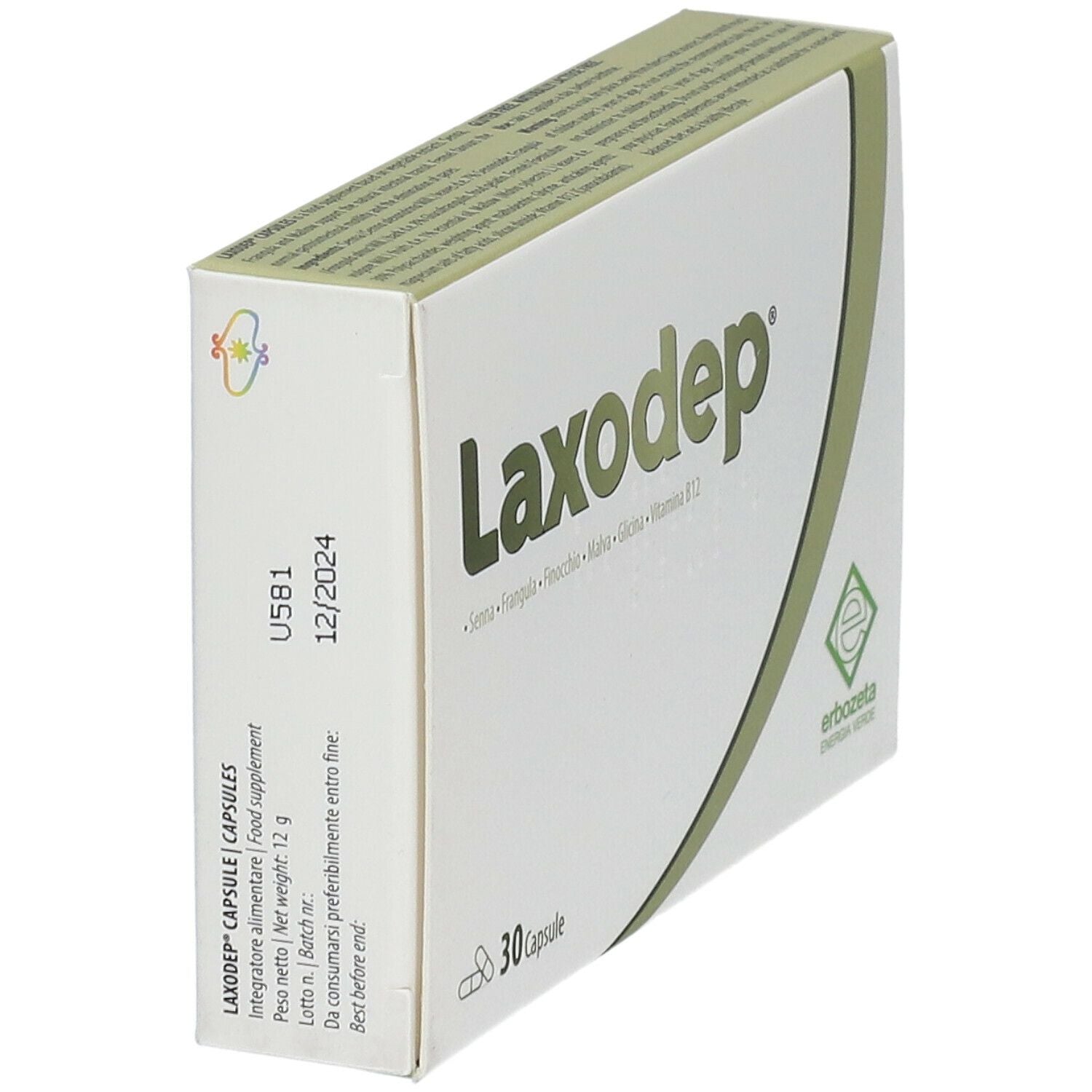 Laxodep Capsules 30'S