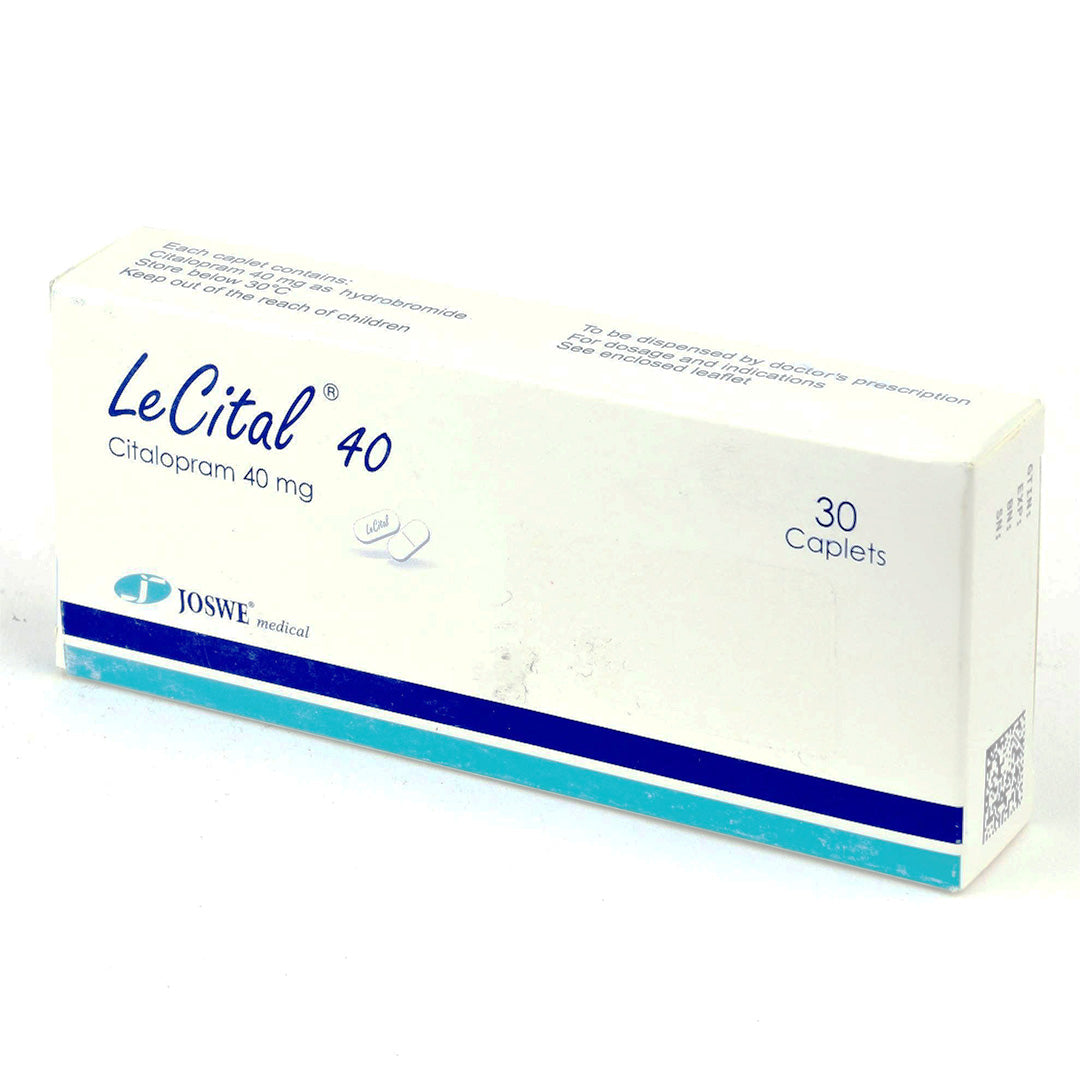 Lecital 40Mg Caplets 30'S