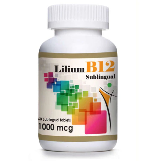 Lilium B12 Sublingual 1000mcg Tablet 60'S