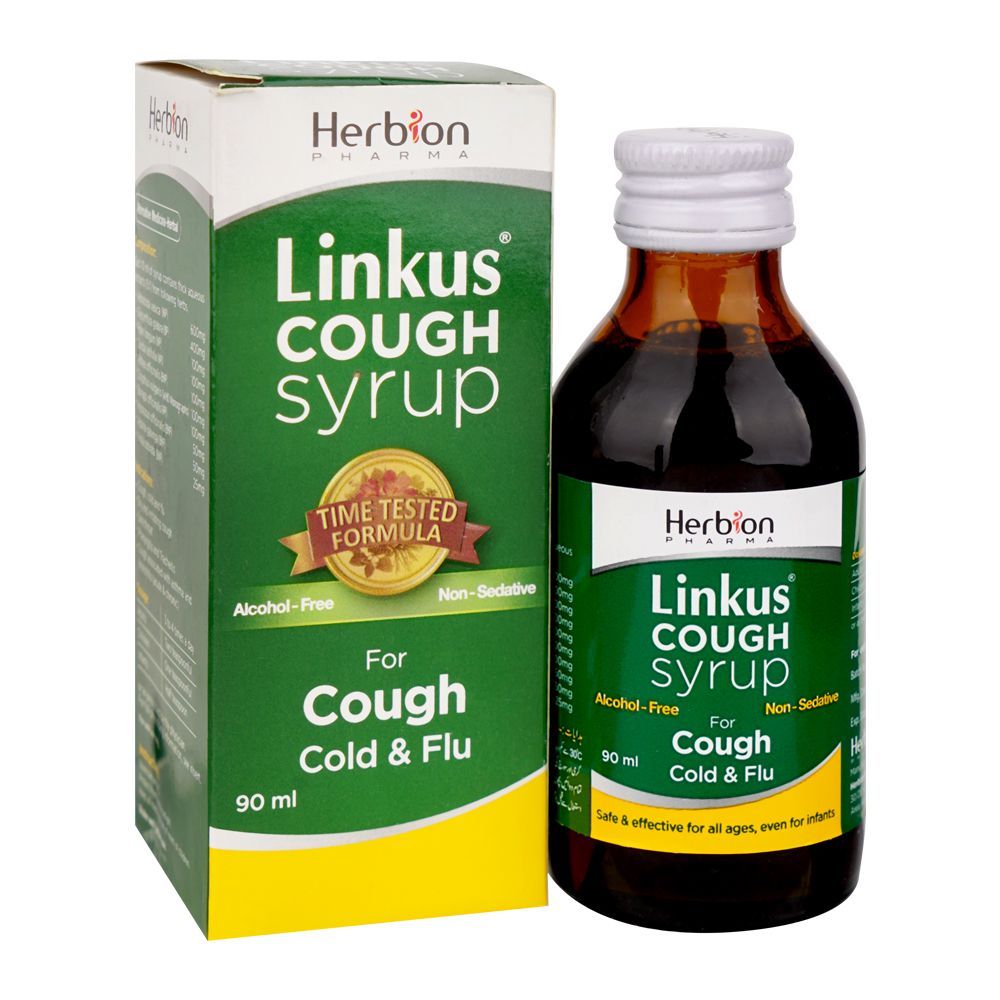 LINKUS COUGH SYRUP SUGAR FREE 90ML
