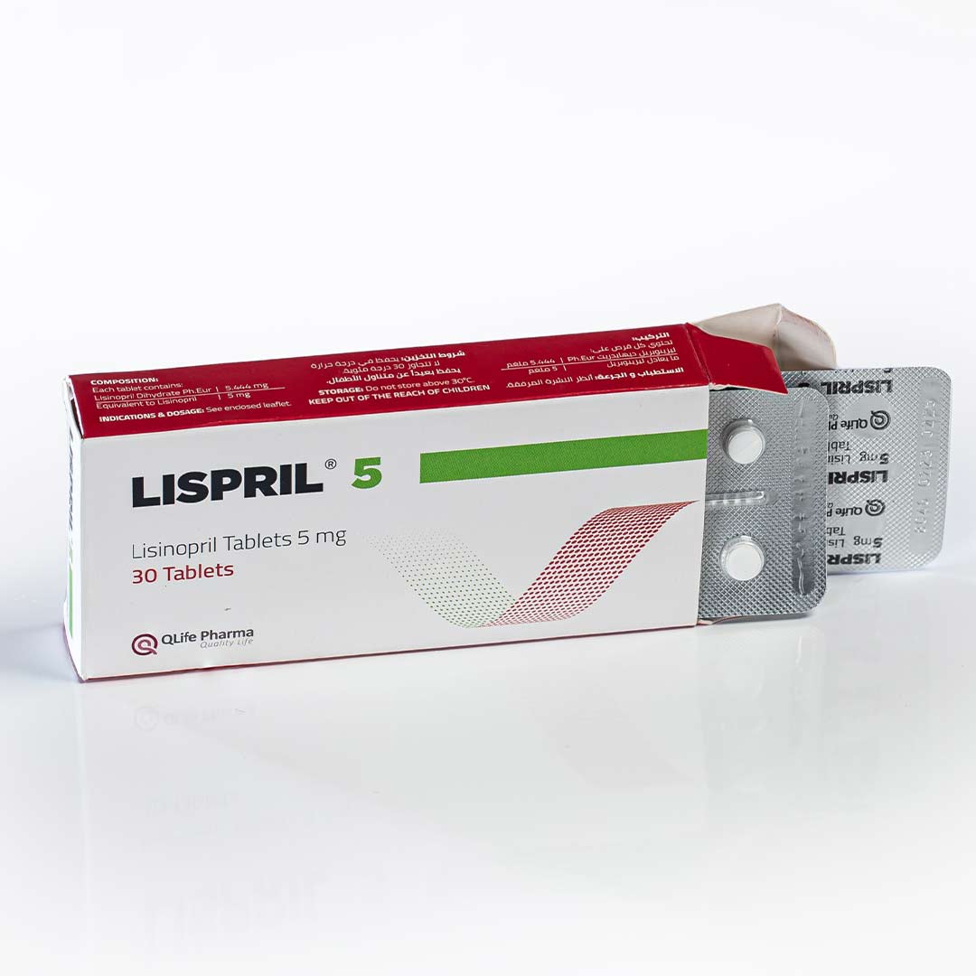 Lispril 5mg Tab 10x3 30'S