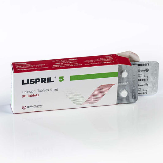 Lispril 5mg Tab 10x3 30'S