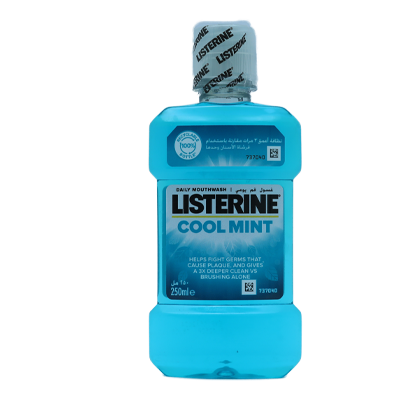 LISTERINE MOUTH WASH COOLMINT 250ML