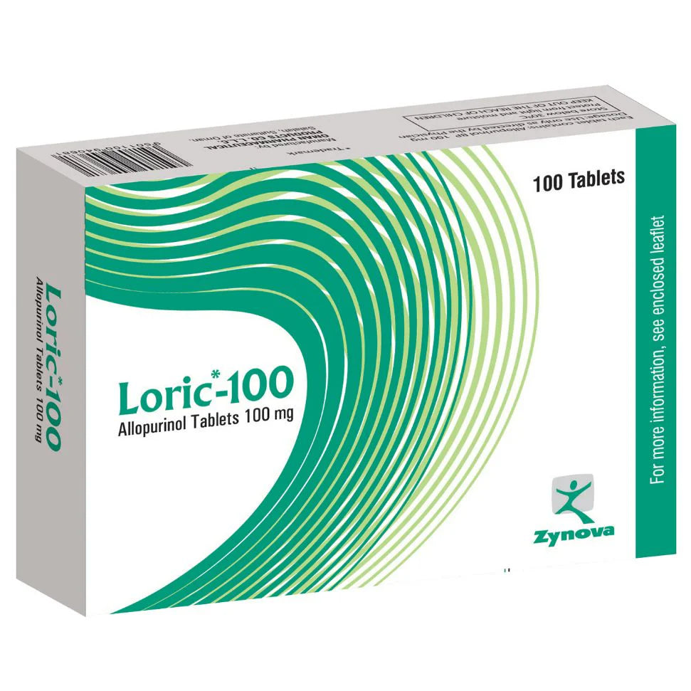 LORIC 100MG TABLETS 100'S