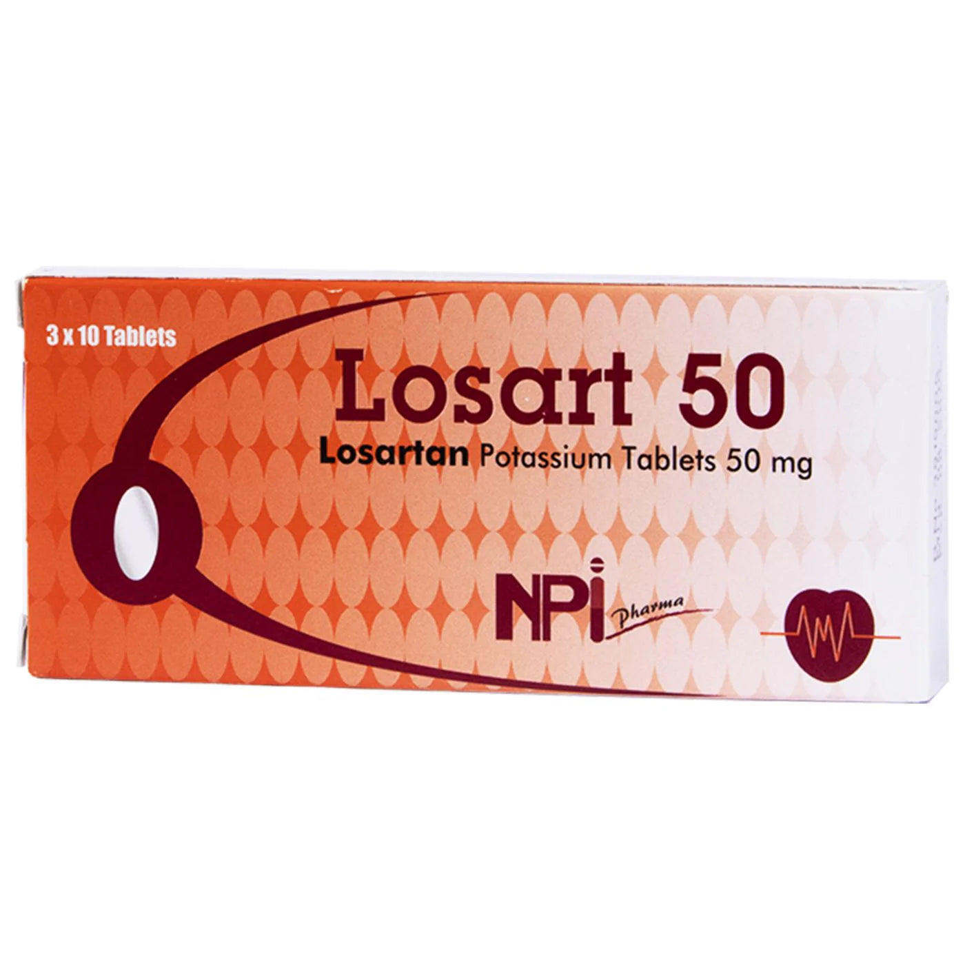 أقراص لوسارت 50 مجم 30 قرصًا