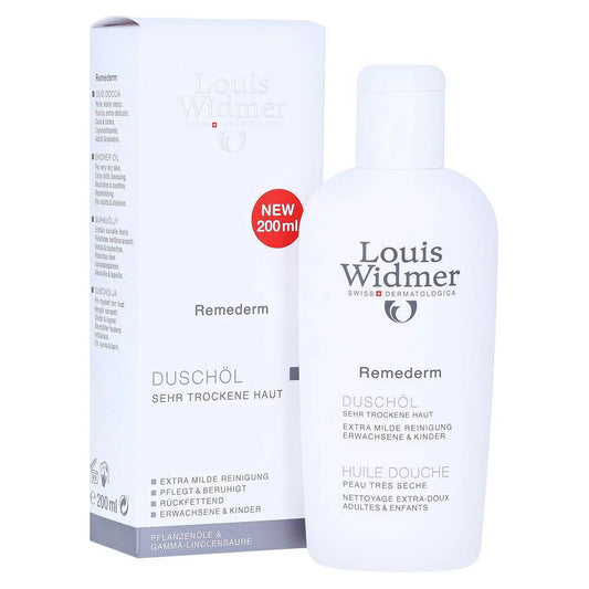 Louis Widmer Remederm Shower Oil 200ml