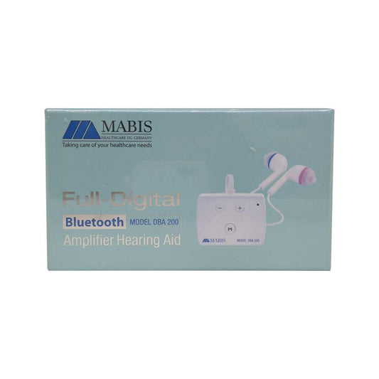 Mabis Rechargeable Bluetooth Amplifier Hearing Aid Dba200