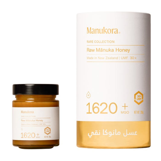 Manukora Raw Manuka Honey 1620+mgo 250g