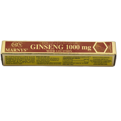 MARNYS GINSENG 1000MG CAPSULES 30'S