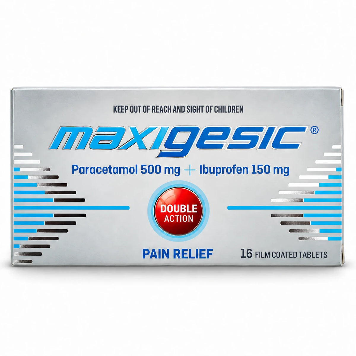 Maxigesic 500mg/150mg Tablets 16's