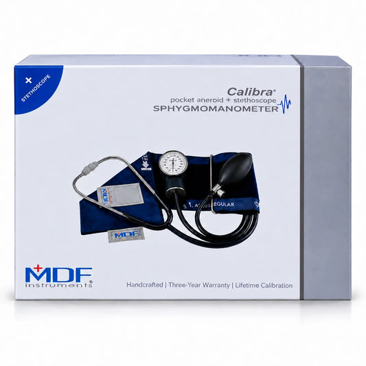 MDF80812 Aneroid Sphygmomanometer With Stethoscope - Grey