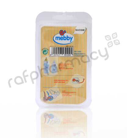 Mebby Silicone Gommolo Clear Soother 0-6M