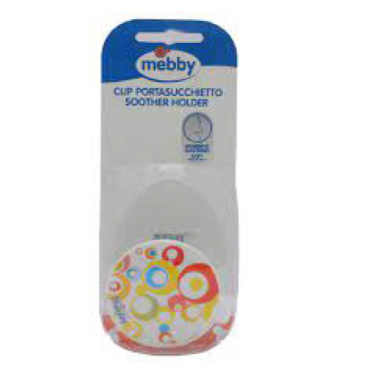 Mebby Soother Holder Clip Circles 1'S