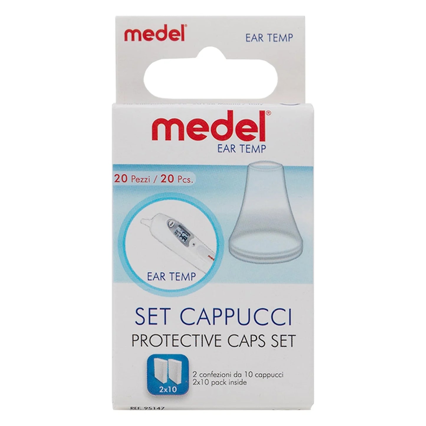 MEDEL EAR TEMP PROTECTIVE CAPS SET