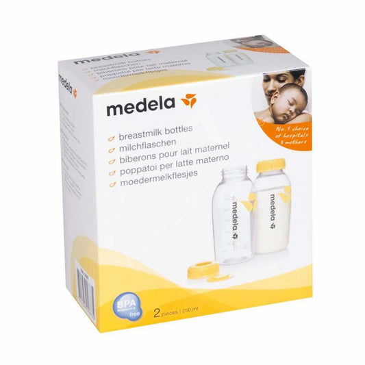 MEDELA BABY MILK BOTTLES 250ML 2'S