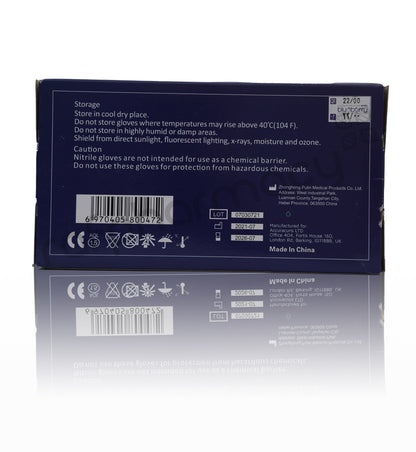 Medical Disposable Nitrile Examination Gloves Powder Free Medium 100'S