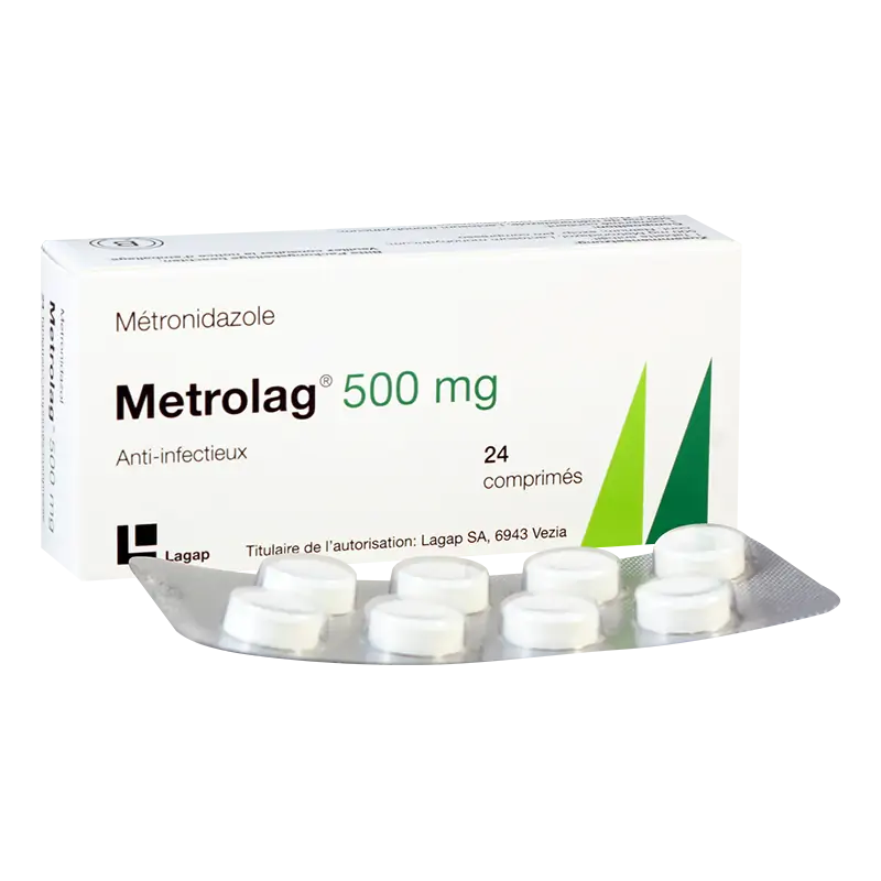 Metrolag 500mg Tablets 24'S
