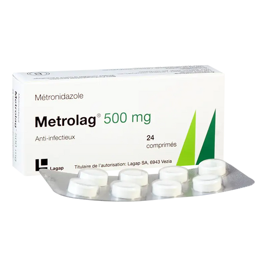Metrolag 500mg Tablets 24'S