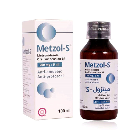 Metzol-S 200mg/5ml Suspension 100ml