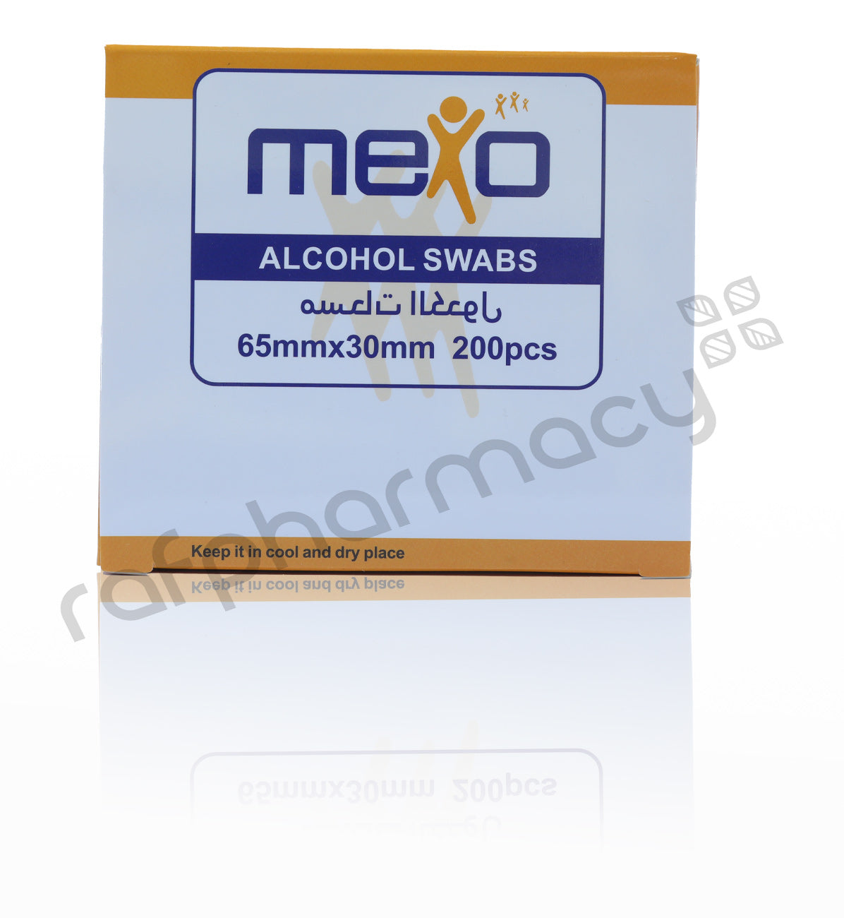 MEXO ALCOHOL PADS PKT 200'S