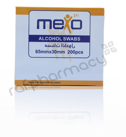 MEXO ALCOHOL PADS PKT 200'S