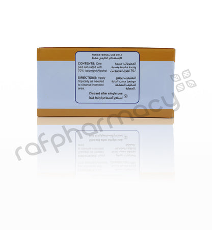 MEXO ALCOHOL PADS PKT 200'S