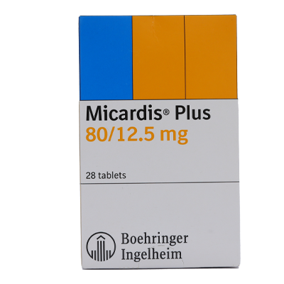 أقراص ميكارديس بلس 80/12.5 مجم، 28 قرصًا