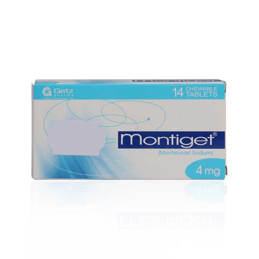 Montiget 4mg Chewable Tablets 14'S