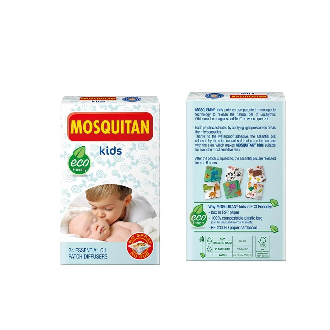 Mosquitan Kids Patches With Essential Oils 24'S