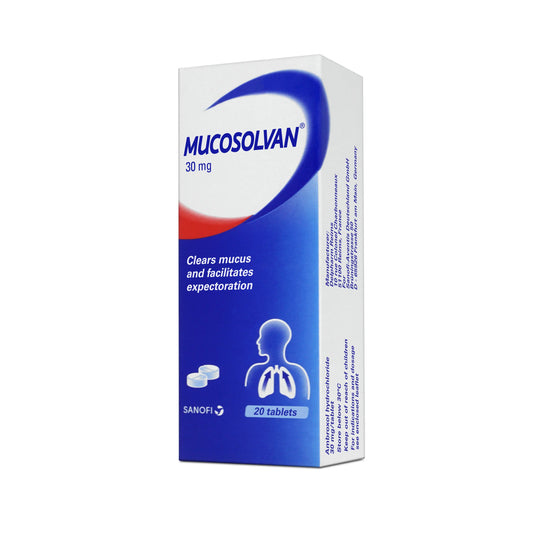 Mucosolvan 30mg Tablets 20'S