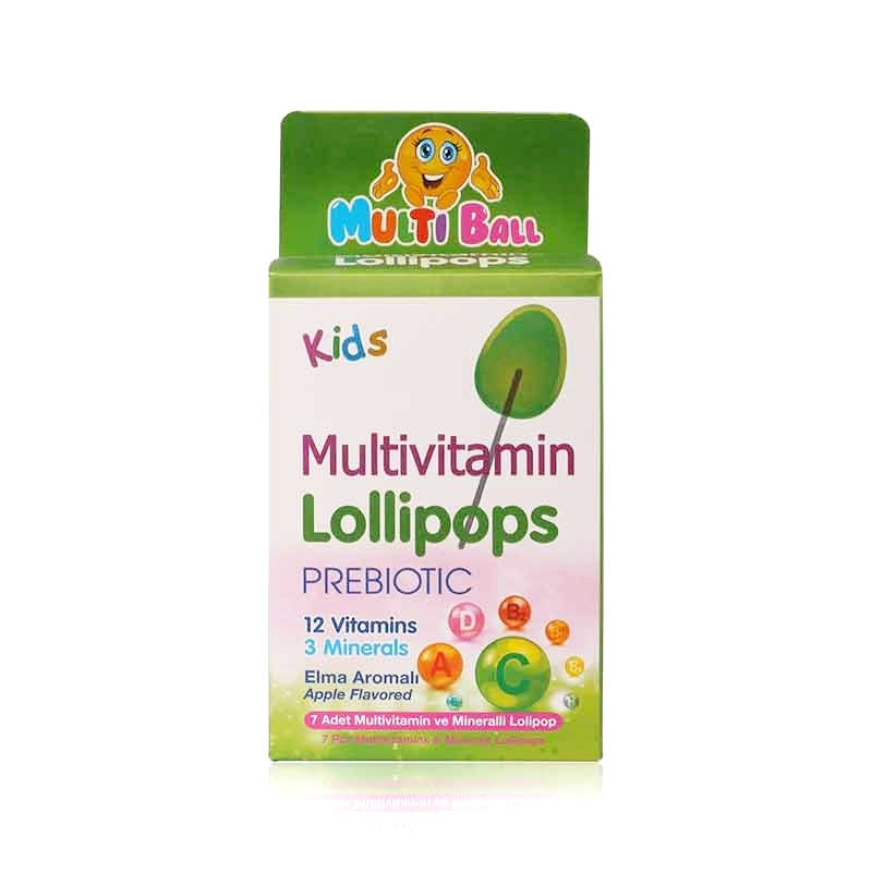 Multiball Kids Multivitamin Lollipops 7'S