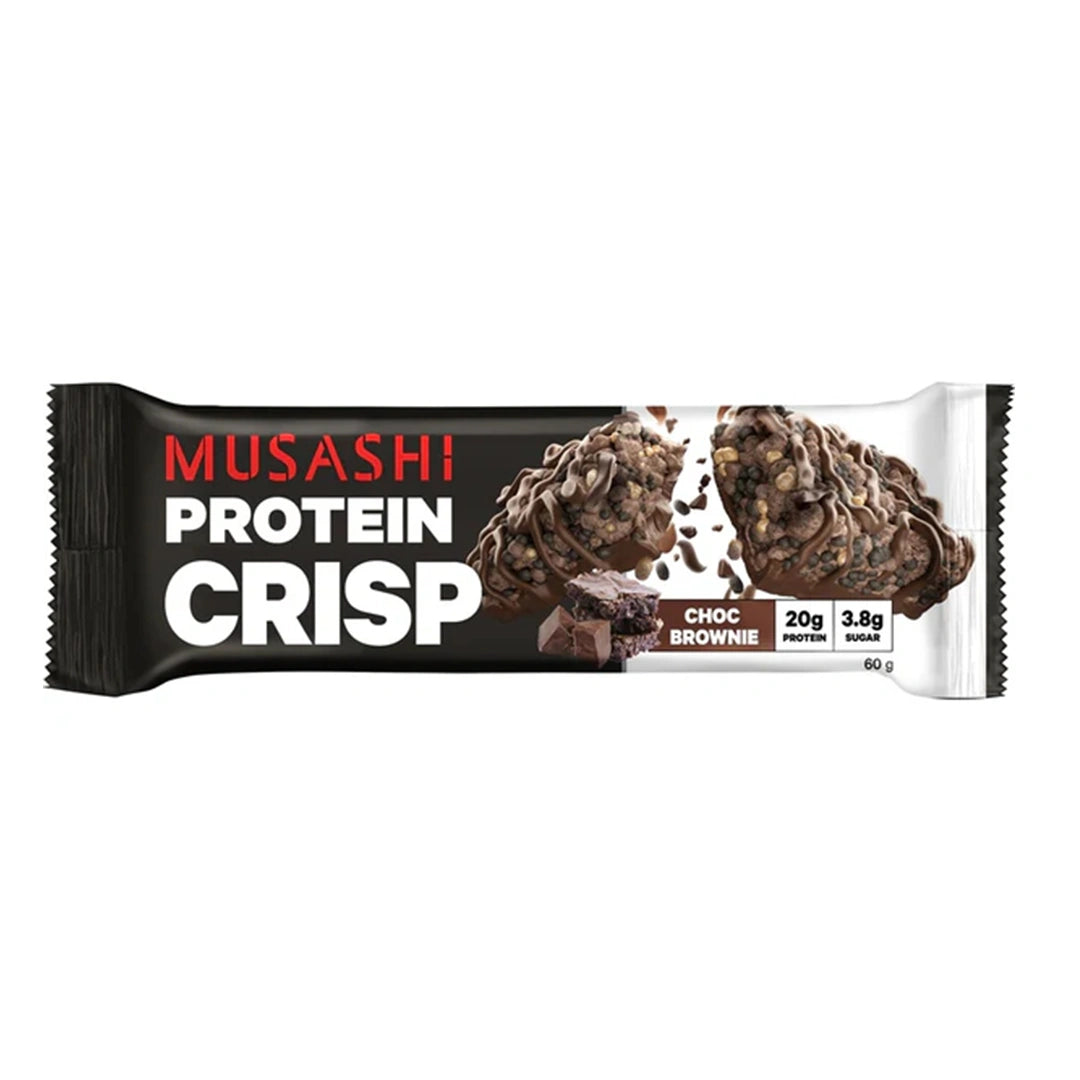 Musashi Protein Crisp Bar Chocolate Brownie 60g