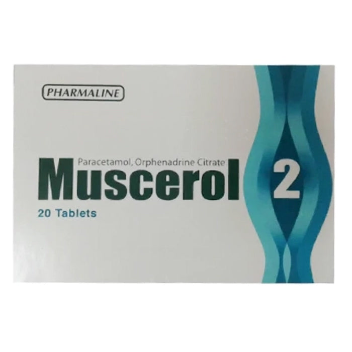 Muscerol Extra Tablets 20'S – Raf Pharmacy