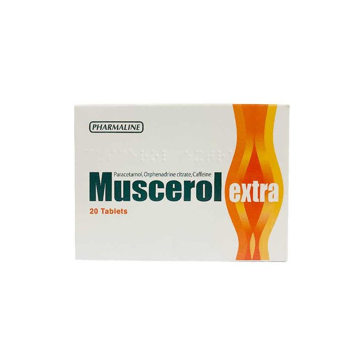 Muscerol Extra Tablets 20'S – Raf Pharmacy