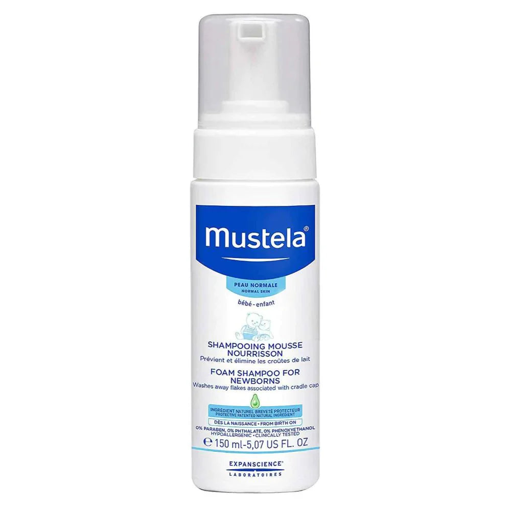 MUSTELA FOAM SHAMPOO NEW BORNS 150ML