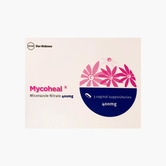 MYCOHEAL 400MG VAGINAL SUPPOSITORY 3'S