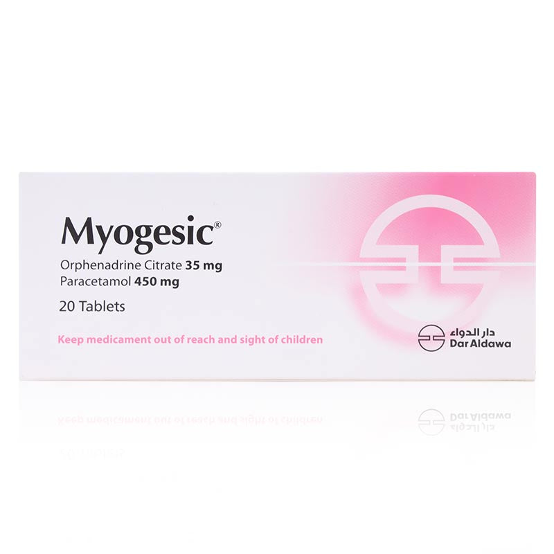 Myogesic Tablets 20'S